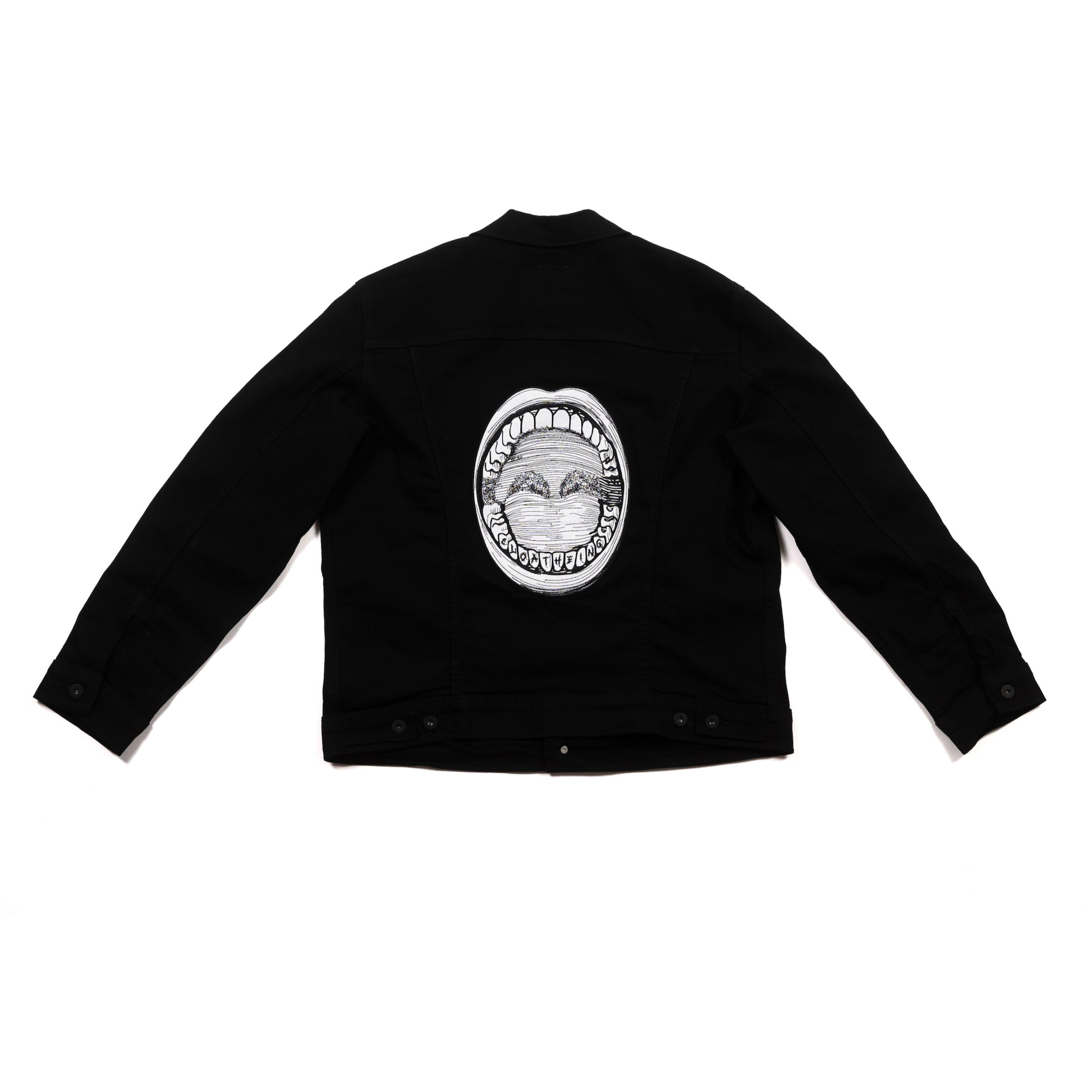 Screaming Mouth x Levi s Denim Jacket C LOATHE ING