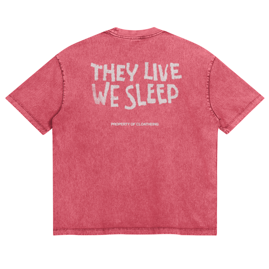 They Live We Sleep Tee